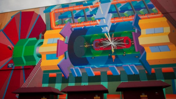 Painting of Higgs boson