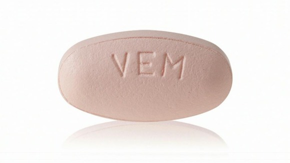 Vemurafenib pill