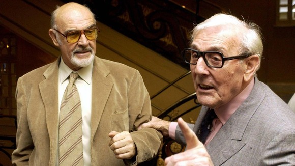 Sean Connery with Sykes.