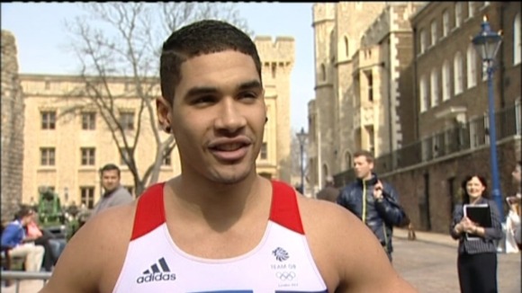 Peterborough gymnast Louis Smith