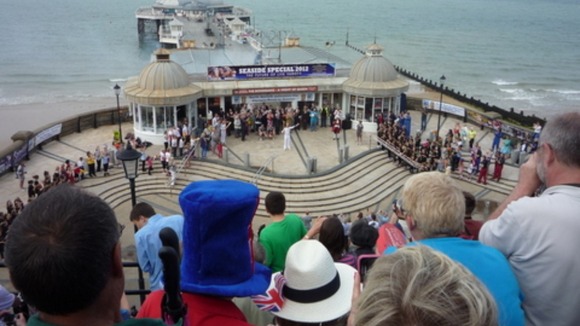 Olympic Torch in Cromer