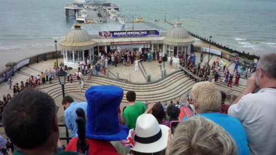 Olympic Torch in Cromer