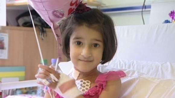 One of the patients at the Leeds heart unit