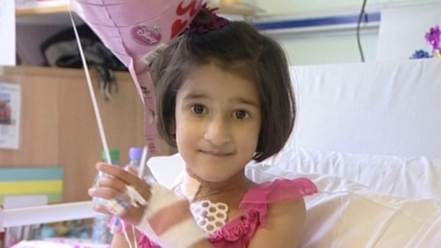 One of the patients at the Leeds heart unit