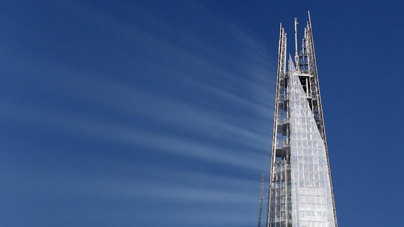 The Shard rises 1016 feet