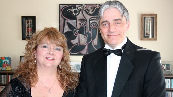 Hywel Jones with wife Cathy