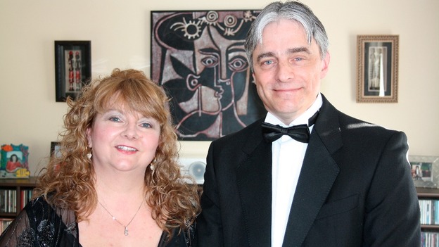Hywel Jones with wife Cathy