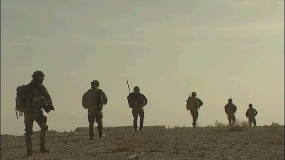 Argyll and Sutherland Highlanders on duty in Afghanistan