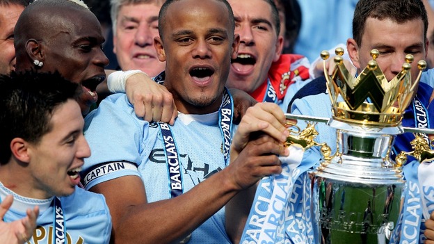 Manchester City win the Premier League title in May