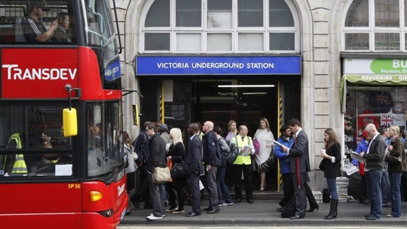 People waiting for a bus