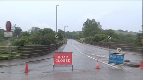 road closed