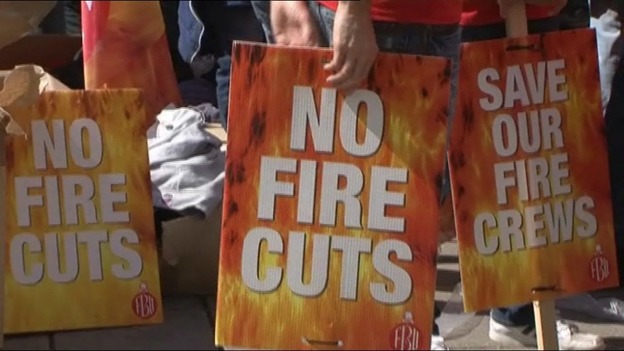 Placards.