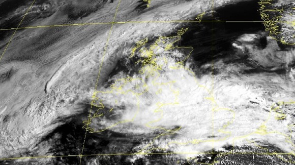 weather satellite image