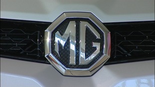 MG Motors badge