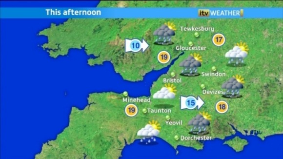 east weather map