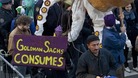 Occupy Wall Street protests targeted Goldman Sachs.