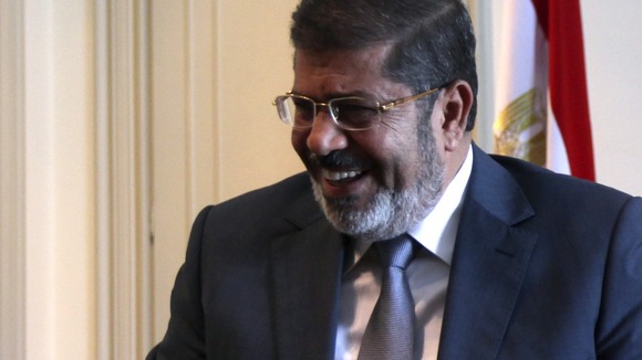 Egyptian President Mohamed Mursi