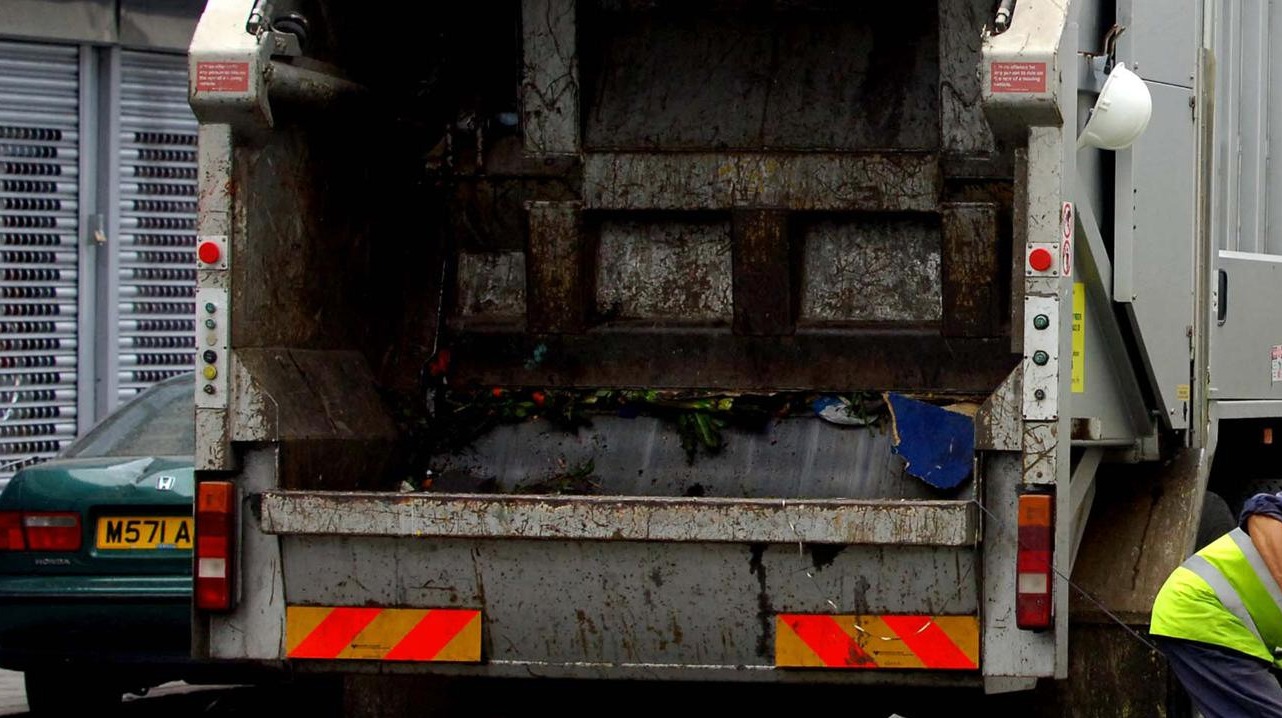 Drunk casino dumpster