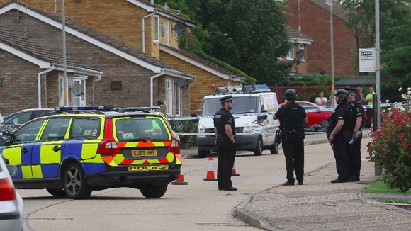 Armed police search for a gunman in Clacton