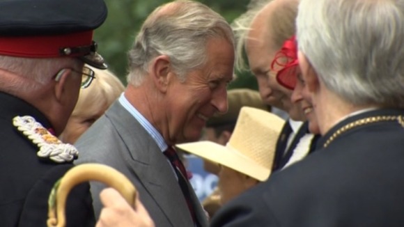 Prince Charles at St Asaph