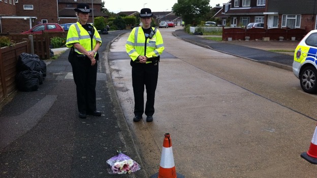 Police cordon remains in place