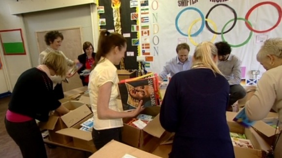 New books at Betws Primary School