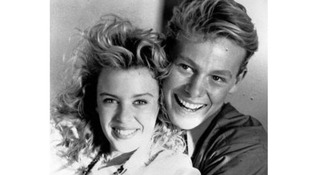 Kylie Minogue and Jason Donovan pictured in 1988.