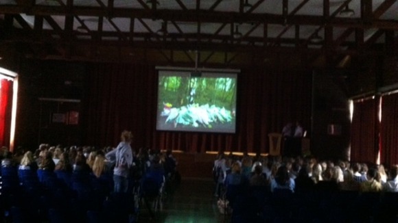 Pupils safety video warning of the dangers of driving for teenagers