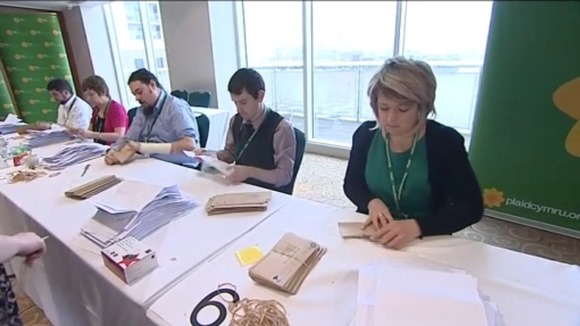 Ballot papers being opened