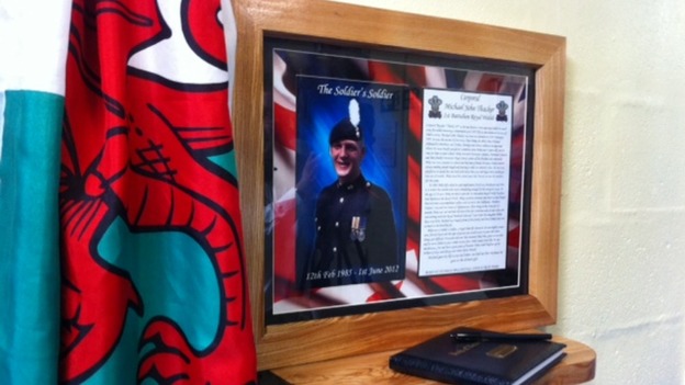 Cpl Thacker memorial