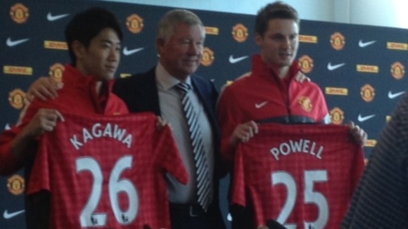 Manager and players
