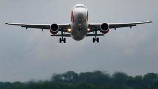 plane landing