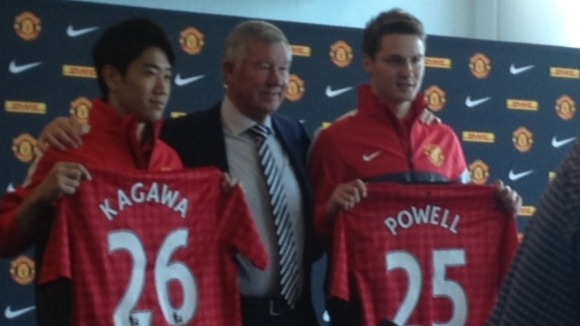 Manager with players