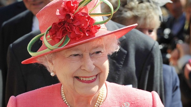 The Queen on her Diamond Jubilee Tour in Birmingham