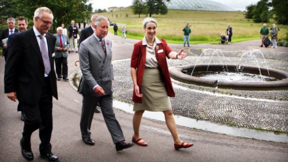 Prince of Wales at Botanic Garden