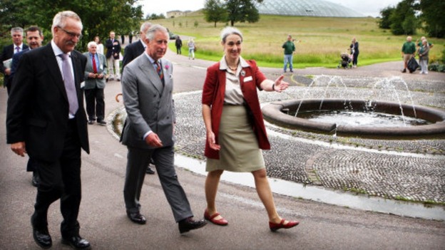 Prince of Wales at Botanic Garden