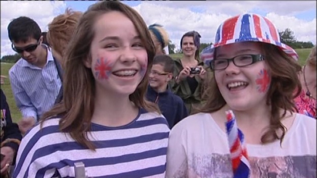 Celebrations at RAF Cosford in Shropshire today
