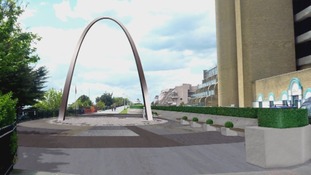 The Folkestone arch