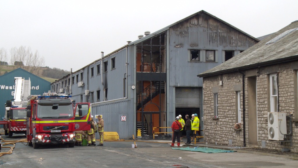 Kendal fire 'biggest for 20 years' Border ITV News