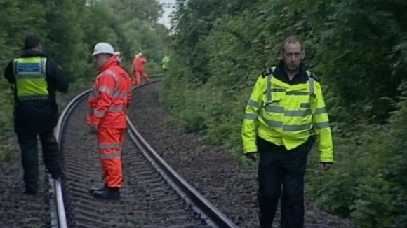 Emergency services on rail track