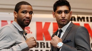 Amir Khan and Danny Garcia