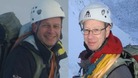 Steve Barber, 47, (left) and John Taylor, 48, were killed in an avalanche in the French Alps on Thursday