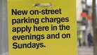 The last time parking charges changed in the city