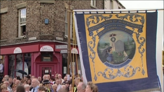 The Miners' Gala in Durham