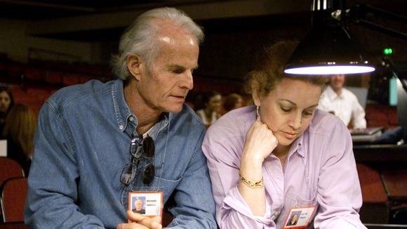 At rehearsals for the Academy Awards in 2000