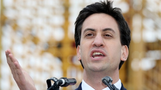 Labour leader Ed Miliband makes a speech at the Durham Miners' Gala on the old Racecourse, Durham.