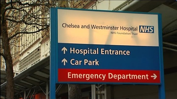 Car Park at Chelsea and Westminster Hospital in London