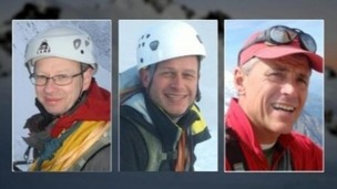John Taylor, Steve Barber and Roger Payne were killed in an avalanche in the Alps.