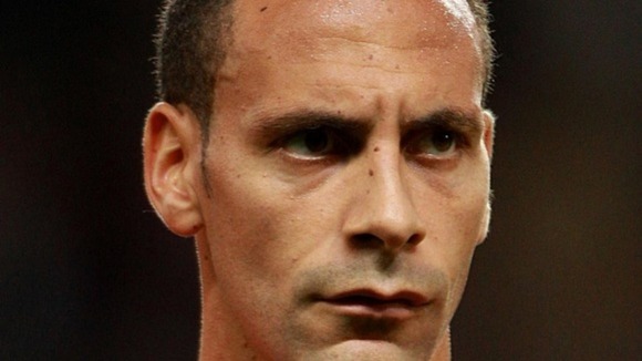 Manchester United defender Rio Ferdinand