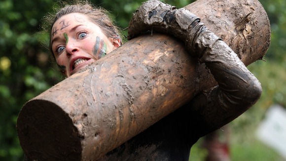 The 'Hold Your Wood' obstacle